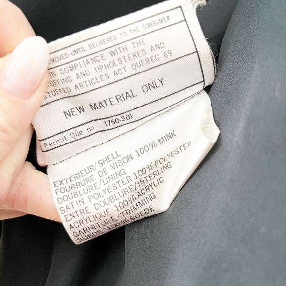 Saga Mink Fur Bomber - Picture 3 of 15